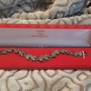 Carol for Eva Graham Cat Bracelet